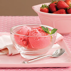 Strawberry-Buttermilk Sherbet