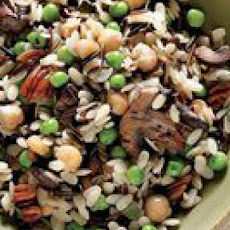 Wild Rice Pilaf with Mushrooms and Pecans