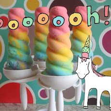 Rainbow Ice Cream Pops