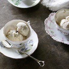 Orange-Scented Smoked Tea Ice Cream