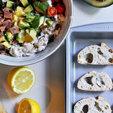 Avocado Crab Crostini