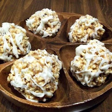 White Chocolate Peanut Butter Popcorn