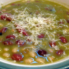 Three Bean and a Pea Soup