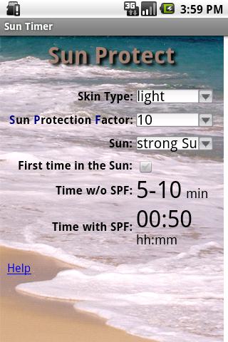 Sun Timer Sun Protect