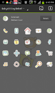download Babysitting go launcher theme free