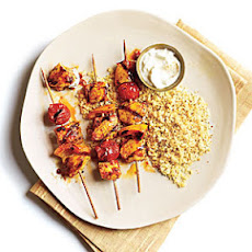 Spicy Moroccan Chicken Skewers