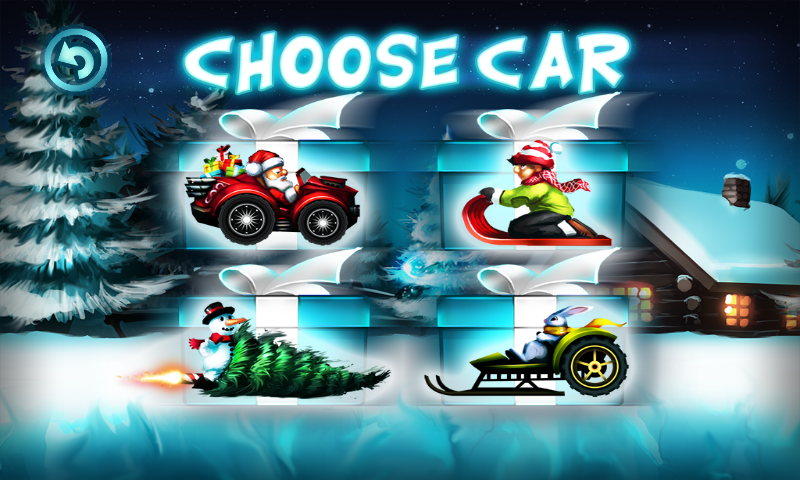 Android application Christmas Snow Racing Pro screenshort