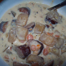 Creamy Bratwurst Stew