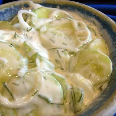 Diabetic Dill Sweet Cucumber Salad