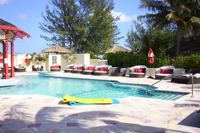 sandals private island pool in bahamas