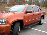 The front driver's side of the Avalanche