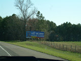 Billboard for Orlando stuff in North Carolina.