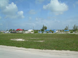 That blue tent is where our little boats took off for our snorkeling tour when we were here the year prior on a cruise.