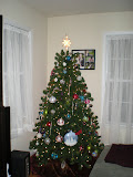 One angle of the Christmas tree.