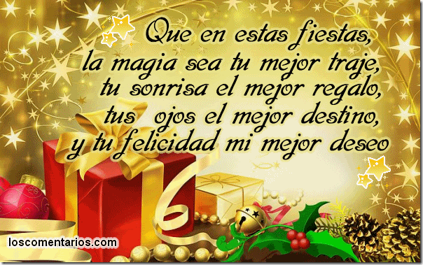 Navidad, frases y dedicatorias con imágenes | Felicitación para Navidad