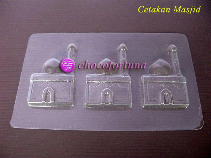 Cetakan Coklat Masjid