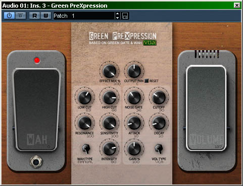VST Pédales Green PreXpression gratuit