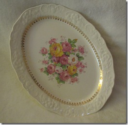 YS - 0925 Floral plate