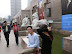Outside the Shanghai Museum. As a museum of ancient Chinese art, Shanghai Museum possesses a collection of 120,000 precious works of art.