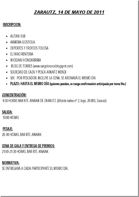 CARTEL ANUNCIADOR III MEMORIAL BASILIO TORRES BLANCO CORCHO PAREJAS BASES