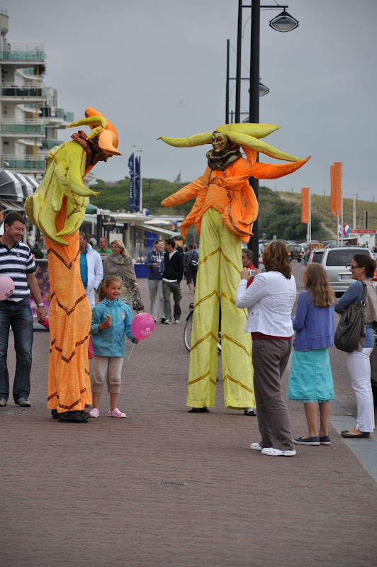 Клоуны в Ноордвик ан Зи (Noordwijk aan Zee)