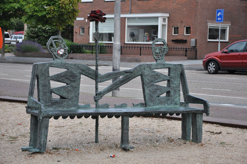 Скамейка в Ноордвик ан Зи (Noordwijk aan Zee)