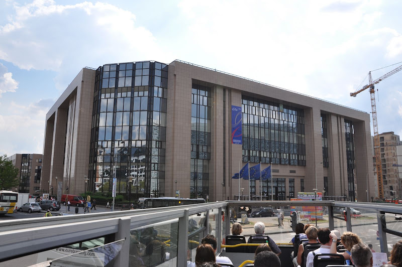 Административное здание Евросоюза в Брюсселе