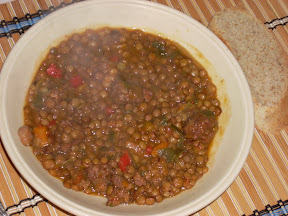 guiso de lentejas