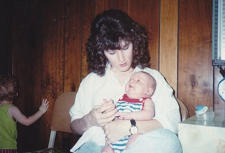 Tyler's first checkup 1989