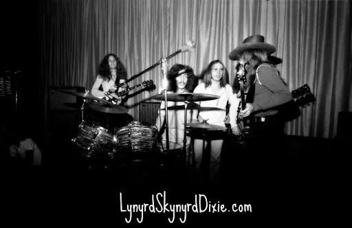 Lynyrd Skynyrd at Funocchio's In Atlanta, Georgia 1972 