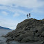 Mikey & Tats catchin our first airs of the trip
