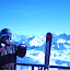Mikey @ the top of Mont Fort
