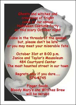 Halloween Invitation
