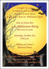 Invitations Halloween