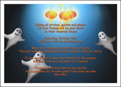 Invitations Halloween Party