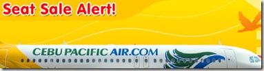 Cebu Pacific Seat Sale Alert