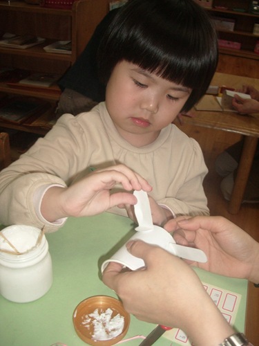 勞作-立體工--小白兔