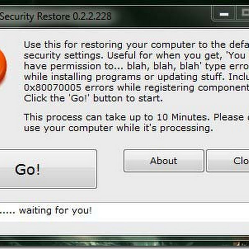 Dọn dẹp tàn dư của virus cho Windows 7