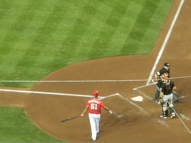 Hernandez at bat