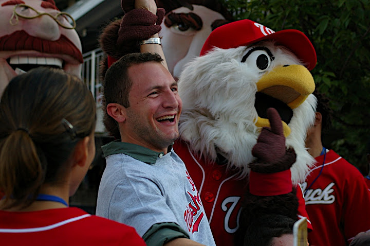 Winner of the Wing-eating contest
