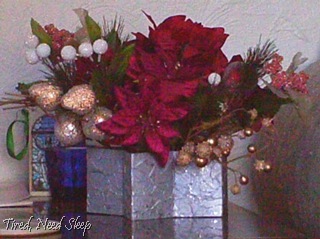 christmas arrangement finished