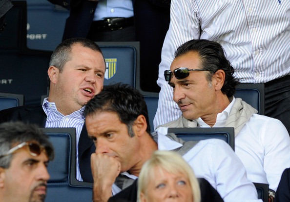 [Tommaso Ghirardi e Cesare Prandelli - foto Claudio Villa Getty Images (Parma Genoa)[2].jpg]