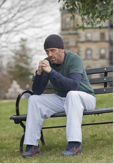 HOUSE:  House (Hugh Laurie) has earned time out in the yard at the Mayfield Psychiatric Hospital in the HOUSE two-hour season premiere  episode 