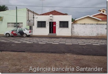 Agência bancária Santander