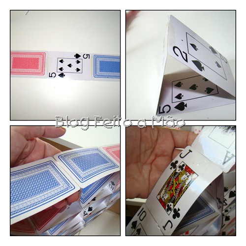 Pirâmide de cartas Pirâmide de cartas