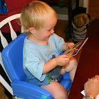 note the shrek card...