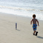 Jonah Chasing the Frisbee