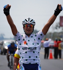 Daniel Díaz ganó dos etapas en Ecuador