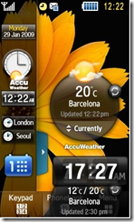 Samsung TouchWiz UI