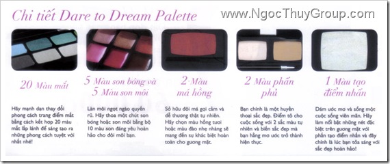 Ultimate DareToDream Make-up Pallete - Details